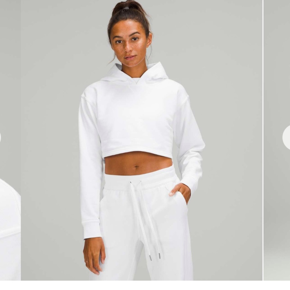 lululemon athletica All Yours Cropped Hoodie